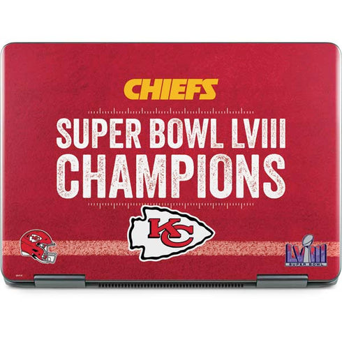 NFL Chiefs Super Bowl LVIII Champions Notebook 9 Pro 13in (2017) Skin