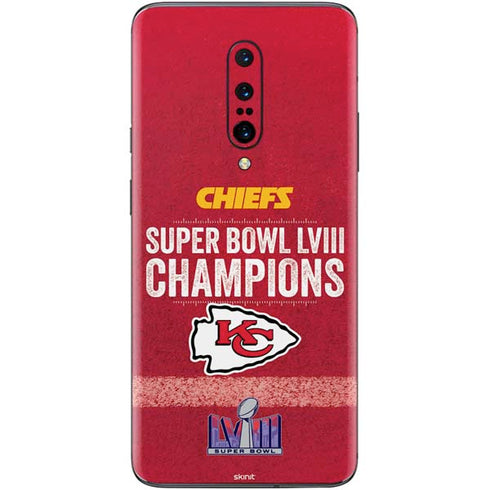 NFL Chiefs Super Bowl LVIII Champions OnePlus 7 Pro Skin