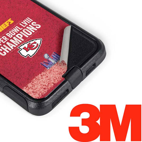 NFL Chiefs Super Bowl LVIII Champions Otterbox Commuter iPhone Skin