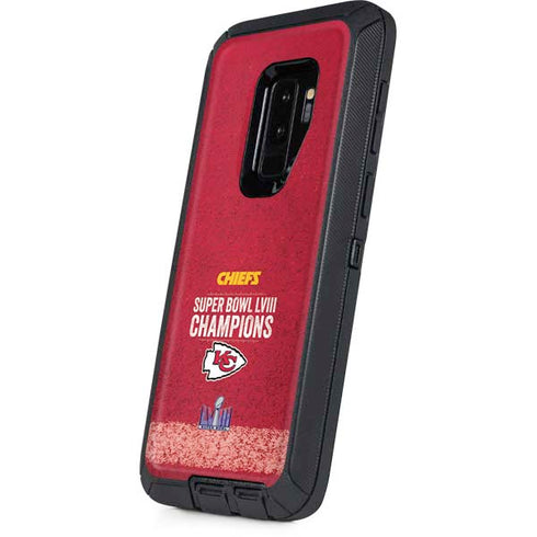 NFL Chiefs Super Bowl LVIII Champions Otterbox Defender Galaxy Skin