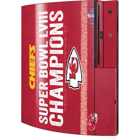 NFL Chiefs Super Bowl LVIII Champions Playstation 3 & PS3 Skin