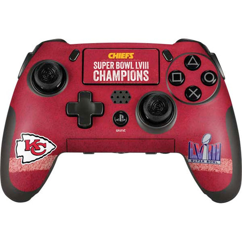 NFL Chiefs Super Bowl LVIII Champions PlayStation Scuf Vantage 2 Controller Skin