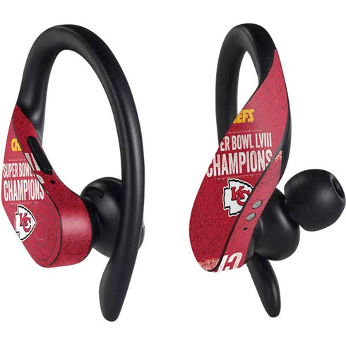 NFL Chiefs Super Bowl LVIII Champions PowerBeats Pro Skin