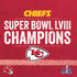 NFL Chiefs Super Bowl LVIII Champions PS4 Console Skin