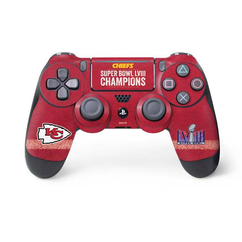 NFL Chiefs Super Bowl LVIII Champions PlayStation PS4 Skins