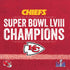 NFL Chiefs Super Bowl LVIII Champions PS4 Slim Skin
