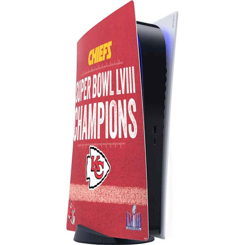 NFL Chiefs Super Bowl LVIII Champions PlayStation PS5 Skins
