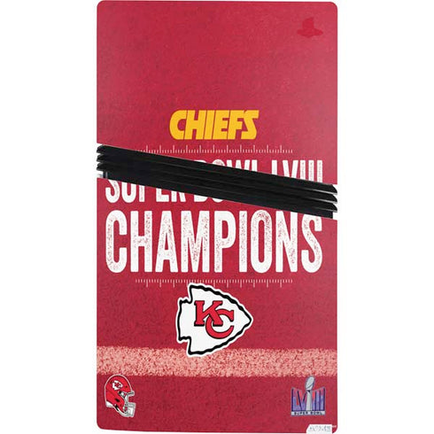 NFL Chiefs Super Bowl LVIII Champions PS5 Pro Bundle Skin