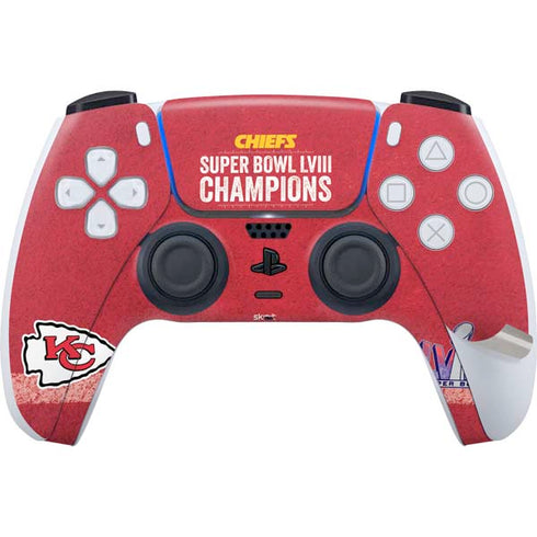 NFL Chiefs Super Bowl LVIII Champions PS5 Pro Disk Bundle Skin
