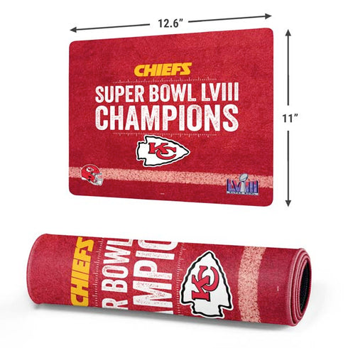 NFL Chiefs Super Bowl LVIII Champions Gaming Mouse Pad