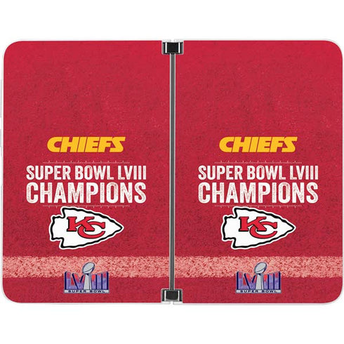 NFL Chiefs Super Bowl LVIII Champions Surface Duo Skin