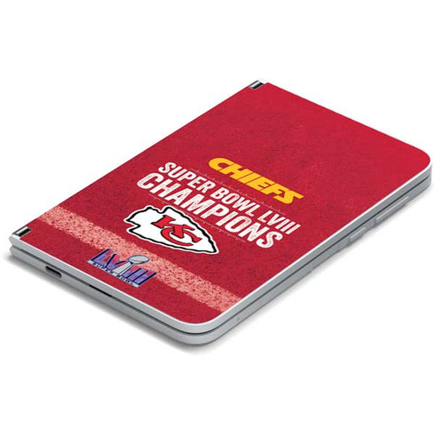 NFL Chiefs Super Bowl LVIII Champions Surface Duo Skin