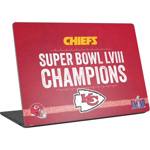 NFL Chiefs Super Bowl LVIII Champions Surface Laptop 4 15in Skin