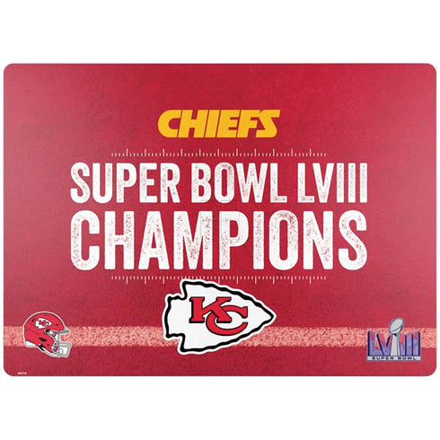 NFL Chiefs Super Bowl LVIII Champions Surface Laptop 4 15in Skin