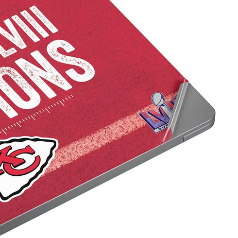 NFL Chiefs Super Bowl LVIII Champions Surface Laptop 4 15in Skin