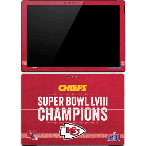 NFL Chiefs Super Bowl LVIII Champions Surface Pro 4 Skin