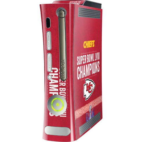 NFL Chiefs Super Bowl LVIII Champions Xbox 360 (Includes HDD) Skin