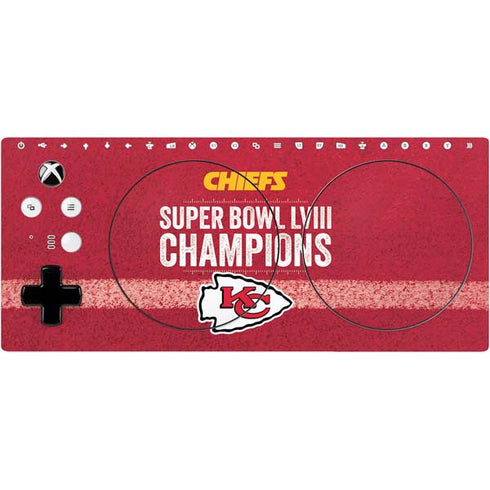NFL Chiefs Super Bowl LVIII Champions Xbox Adaptive Controller Skin