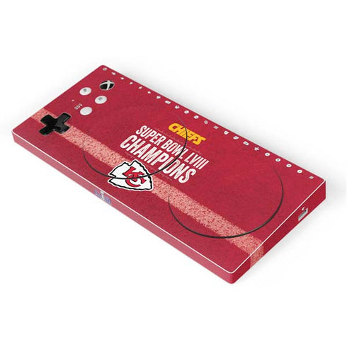 NFL Chiefs Super Bowl LVIII Champions Xbox Adaptive Controller Skin