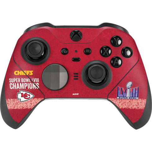NFL Chiefs Super Bowl LVIII Champions Xbox Elite Wireless Controller Series 2 Skin