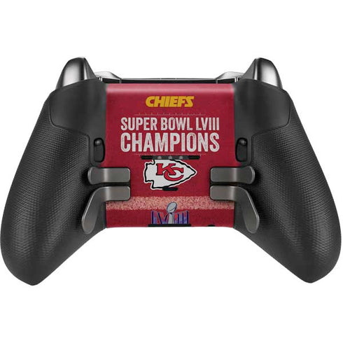 NFL Chiefs Super Bowl LVIII Champions Xbox Elite Wireless Controller Series 2 Skin
