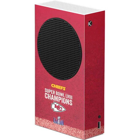 NFL Chiefs Super Bowl LVIII Champions Xbox Series S Console Skin