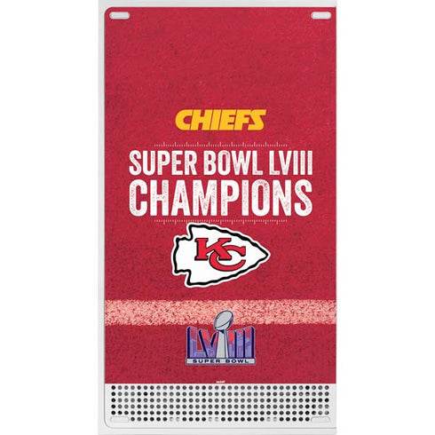 NFL Chiefs Super Bowl LVIII Champions Xbox Series S Console Skin
