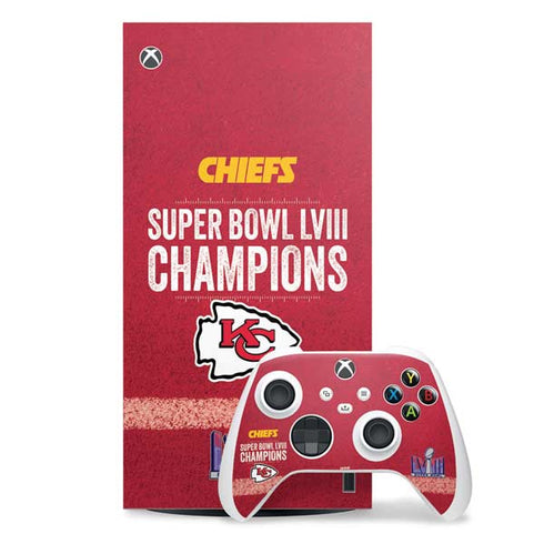 NFL Chiefs Super Bowl LVIII Champions Xbox Series X Skins