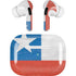 Chile Flag Distressed AirPods Skins