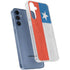 Chile Flag Distressed Galaxy A55 5G Clear Case
