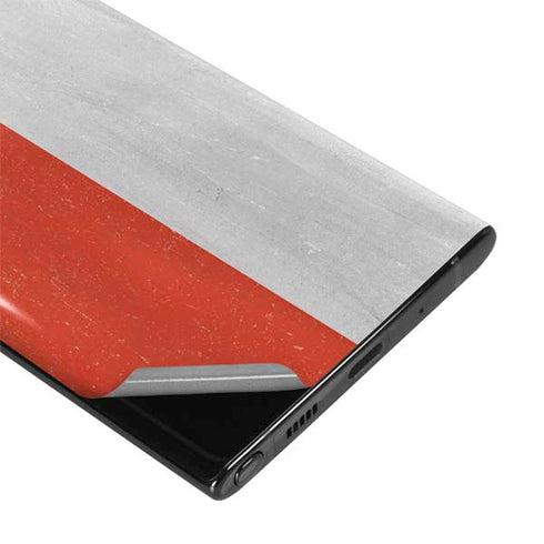Chile Flag Distressed Galaxy Note 10 Plus Skin