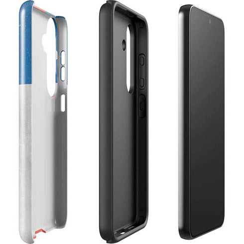 Chile Flag Distressed Galaxy S25 Plus Impact Case