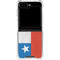 Chile Flag Distressed Galaxy Z Flip6 Clear Case