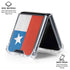 Chile Flag Distressed Galaxy Z Flip6 Clear Case