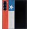 Chile Flag Distressed Galaxy Z Fold6 Skin