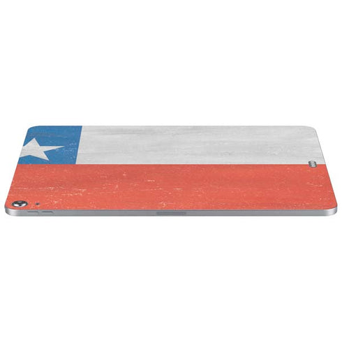 Chile Flag Distressed Apple iPad Air Skin