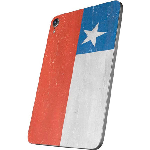 Chile Flag Distressed Apple iPad Mini Skin