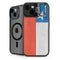Chile Flag Distressed iPhone 14 Plus Kickstand Case