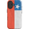 Chile Flag Distressed iPhone 16 Plus Impact Case