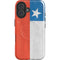 Chile Flag Distressed iPhone 16 Plus Magsafe Impact Case