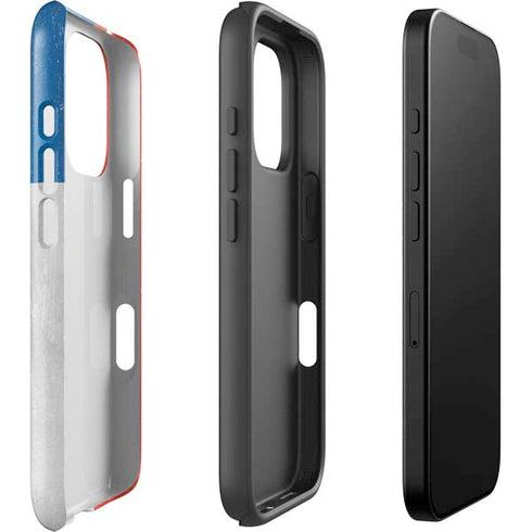 Chile Flag Distressed iPhone 16 Pro Impact Case