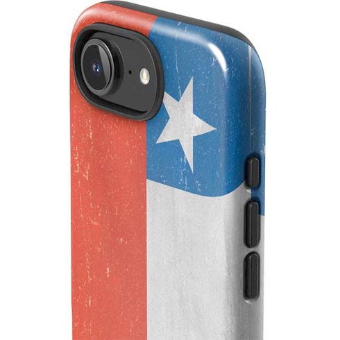 Chile Flag Distressed iPhone 16e Impact Case