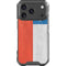 Chile Flag Distressed iPhone 18 Pro Clear Case