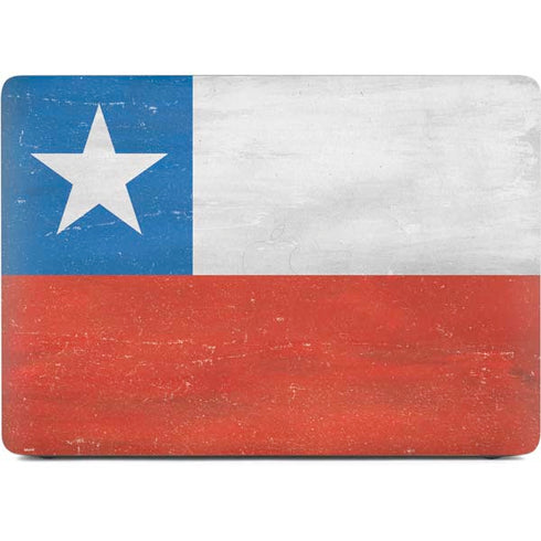 Chile Flag Distressed Apple MacBook Air Skin