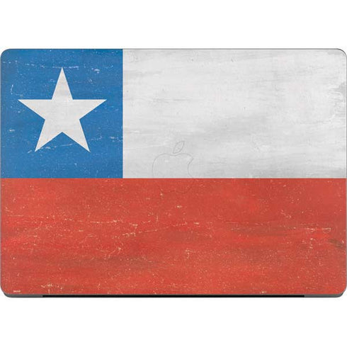 Chile Flag Distressed Apple MacBook Pro 14-inch Skin