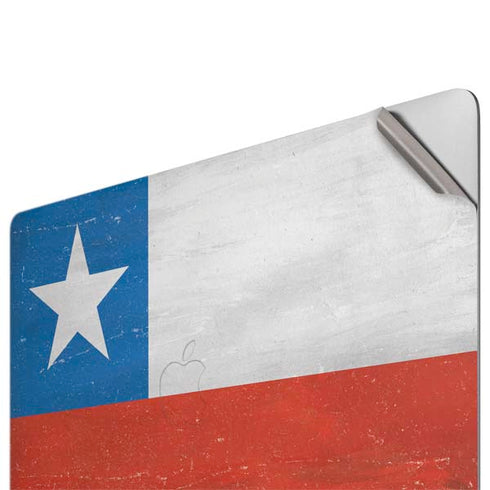 Chile Flag Distressed Apple MacBook Pro 16-inch Skin