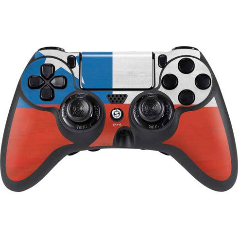 Chile Flag Distressed PlayStation PS4 Skins