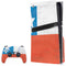 Chile Flag Distressed PS5 Pro Disk Bundle Skin