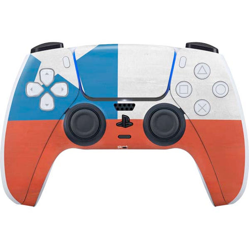 Chile Flag Distressed PlayStation PS5 Skins