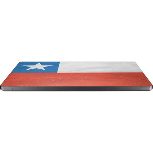 Chile Flag Distressed Surface Laptop 7 13.8in Skin